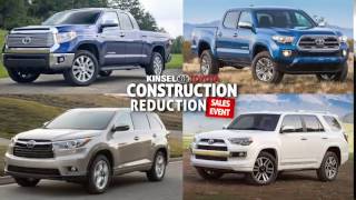 Kinsel Toyota - Reconstruction Reduction Sale :o)