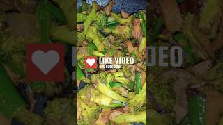 Brocolli masala fry recipe 👍#shorts #food #trending #cooking #broccoli /Manju Assamese Kitchen