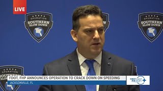 Watch Live | FDOT, FHP announcing operation to crack down on speeding