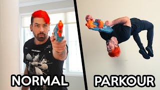 ALL NEW Parkour VS Normal People In Real Life