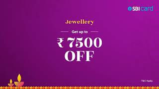 SBI Card Festive Offers - Jewellery