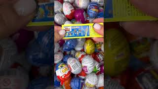 🔥😻 NEW! Kinder Surprise Eggs Opening ASMR  🛻🚦 A Lot of Surprise eggs #shorts #satisfying #asmr
