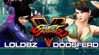 【スト５】 loldbz  [ ジュリ / juri ] vs [ チュンリー (春麗) / chun-li ] DODSFERD