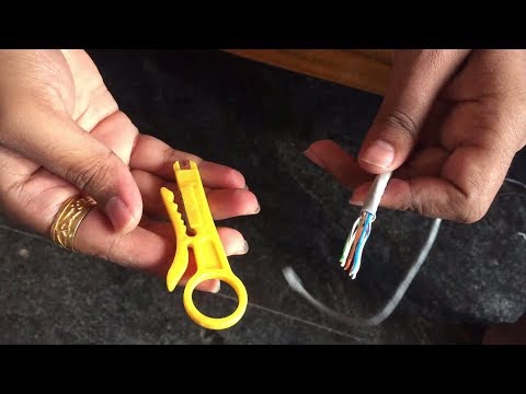 Easily Straighten Ethernet Cable with Network Cable Cutter Easily Straighten Ethernet Cable with Network Cable Cutter