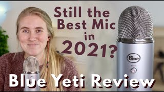 Blue Yeti Mic Review 2021 || Best All Around Mic || Advice for new users & tips for better sound