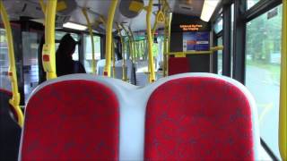 (HD) *THRASH!!!* Abellio London Trident/Enviro400 9456 (LJ09CDU) working route 350