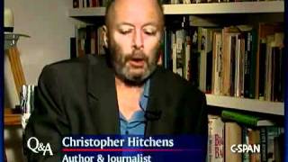 Author Christopher Hitchens