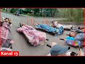 Russian hospital runs out of beds, stacks wounded soldiers on street
