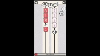 anagram+1 (by colorgames) - puzzle game for Android and iOS - gameplay.