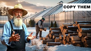 How the Amish Use Wood Stoves for Greenhouse Heating