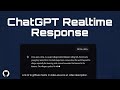 How Streaming Works in AI Chatbots? Build a Real-Time Chat App with Next js and Gemini