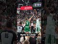 Kyrie Irving with the smooth alley to Dereck Lively⛏️Celtics Vs Mavs Game 5 #kyrieirving #nbafinals