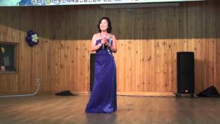 가수 김정혜 / 여자의 일생 / 이미자 노래 /제1회 트로트 가요제 초대가수/한국연협 경산지회