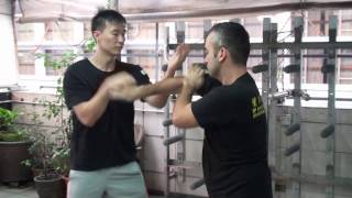 Wing Chun Chi-sau exercise - Jeran vs Maurizio