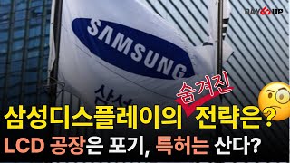 삼성디스플레이의 숨겨진 비밀 전략은? LCD 공장은 포기, 특허는 산다?!