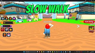 How To Walk Slowly in Roblox PC