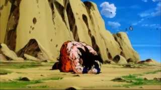 Goku transforms into a Super Saiyan (Cooler's Revenge)