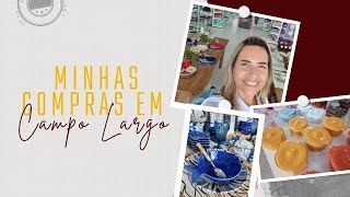 Minhas Compras em Campo Largo/PR | Capital das Louças e Porcelanas | Viagem Gastronômica: Mesa Posta