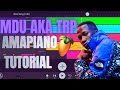 How To Make Amapiano Inspired by Mdu Aka TRP | FL Studio Mobile 