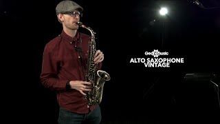 Alto Saxophone by Gear4music, Vintage | Gear4music demo