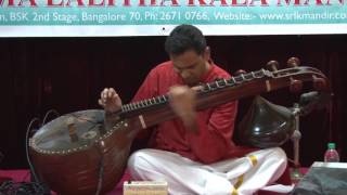 Suswaralaya 17th Anniversary LecDem on Nuance of Gayaki Style on Venna by Vid  A Ashwin 23-10- 2016