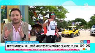 Renata Bravo y Nacho Gutiérrez recuerdan a Claudio Iturra | Tu Día | Canal 13