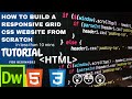 Build a Responsive Grid CSS website from Scratch