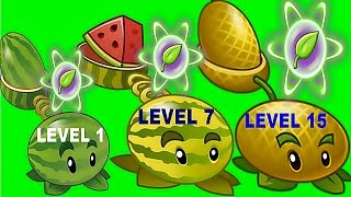Melon-pult Pvz2 Level 1-7-15 Max Level in Plants vs. Zombies 2: Gameplay 2017