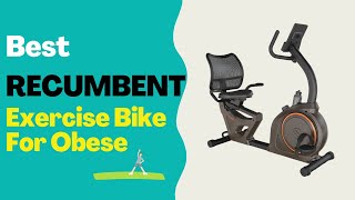 Best Recumbent Exercise Bike For Obese