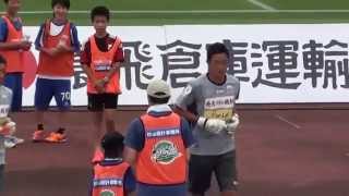 2015.6.14 FC岐阜VS札幌　　GKピッチ内練習