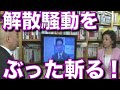 【櫻井よしこ】日本国の危機！衆院解散混乱の黒幕と小池百合子の企み【百田尚樹】