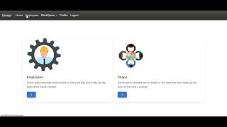 Employment Management system using php , ajax , javascript, html, css and MySQL database.
