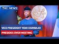 (VIDEO) Vice President Yemi Osinbajo Presides Over Meeting