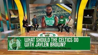 What should the Celtics do with Jaylen Brown? Eddie House dismisses trade machine ideas