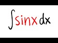 Integral of sin(x)