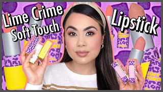 Lime Crime Soft Touch Lipstick Review