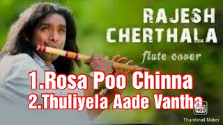 Rajesh Cheythaal Flute Cover | Thuliyele Aade Vantha | Rosa Poo Chinna Rosa Poo
