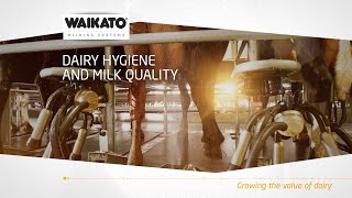 Maintain optimum farm hygiene and udder health for high quality clean milk | Waikato Milking Systems