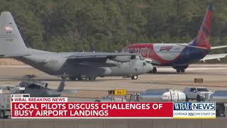 Pilots describe the focus, concentration required to land planes on runways