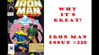 Why It's Great Ep. 29:  Iron Man #220 - Financial Bets & Ghostly Threats!