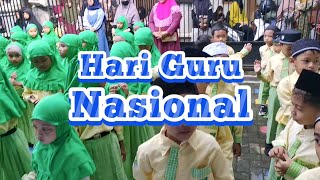 TK MUSLIMAT NU 34 AL-HIDAYAH Memperingati Hari Guru Nasional 2024