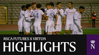 HIGHLIGHTS U23: RSCA Futures - Virton  | 2022-2023