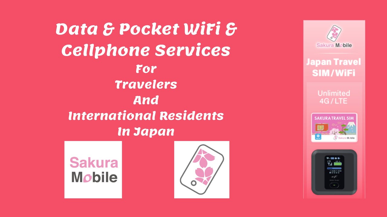 A SIM Card For Everyone In Japan | Travel WIFI & Home Internet - YouTube