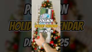 DAY 24 - 25 : OPENING POKÉMON 2024 ADVENT CALENDAR ❄️ #pokemon #adventcalendar #opening #shorts