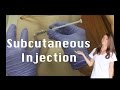 How to Give a Sub Q Injection + Scrub Giveaway!