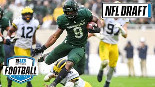 Highlights: Michigan State Running Back Kenneth Walker III | Big Ten Football in the 2022 NFL Draft
