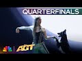 Roni Sagi & Rhythm's Dog Dancing WOWS The World! | Quarterfinals | AGT 2024