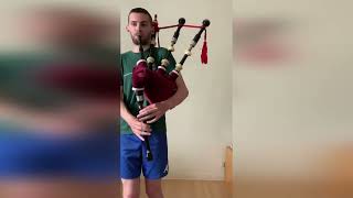 Highland Bagpipe with a bass drone tuned in D#