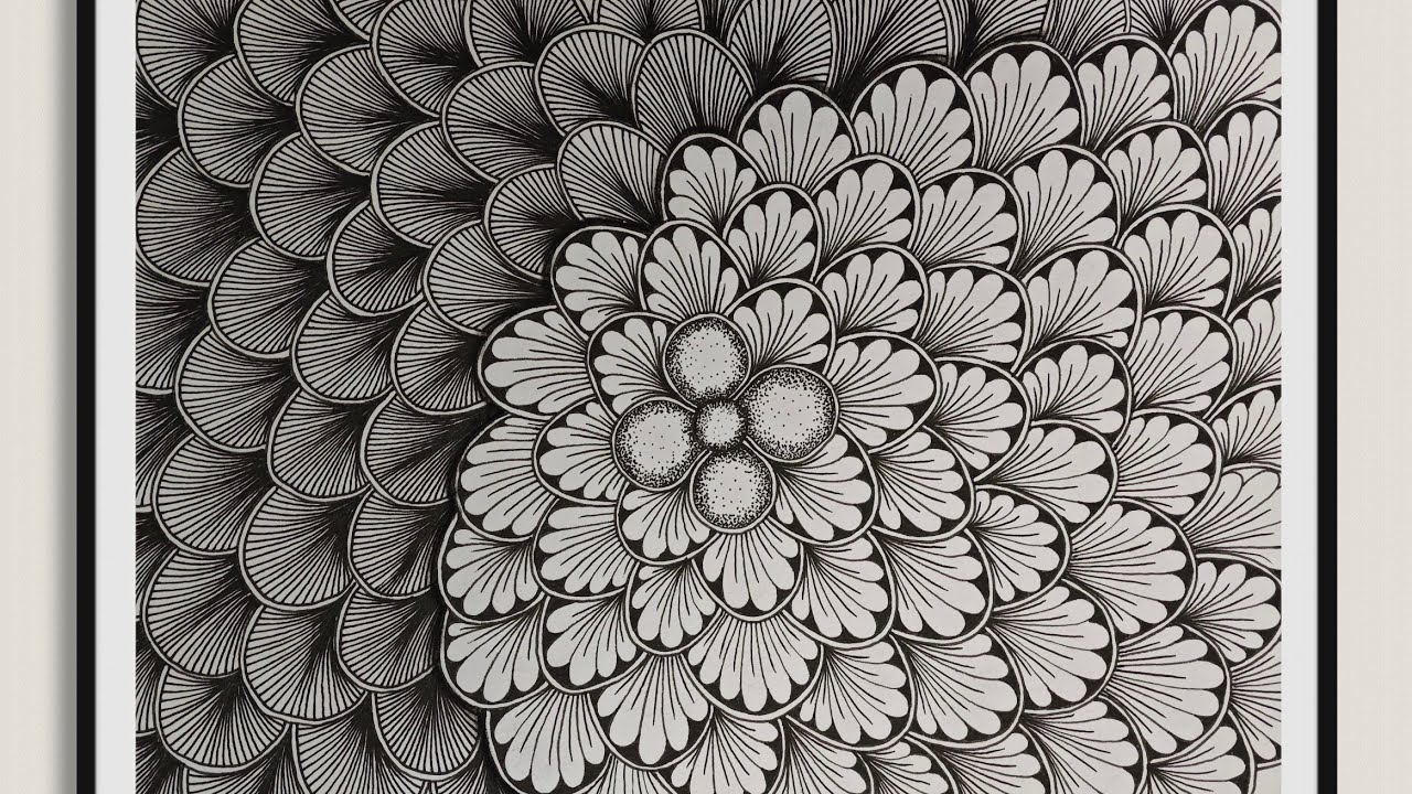 Thank You For Watching Zentangle 55 Youtube