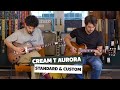 Cream T Aurora Standard Burst & Custom Whisker Burst